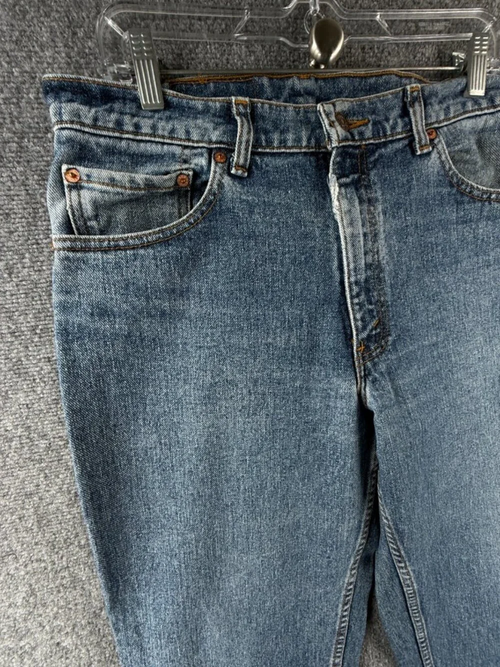 VTG Levi’s 550-4891 Denim Jeans USA Made 1992 Acid Wash Denim Adult ACTL 32X29